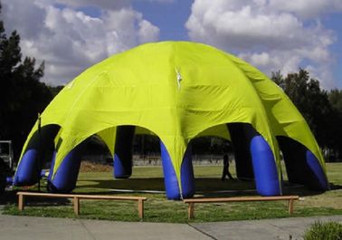 تخصيص 10M خيمة نفخ خيمة العنكبوت قبة Inflatble مع 6 أرجل